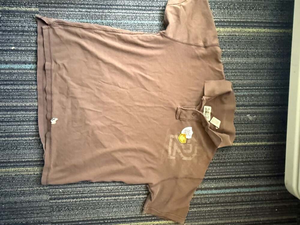 Point Zero Premium Quality Vintage Wash Brown Polo Shirt